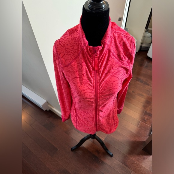 🟢 MONDETTA size small zip up jacket orangish pink colour. 🟢 - Picture 6 of 11